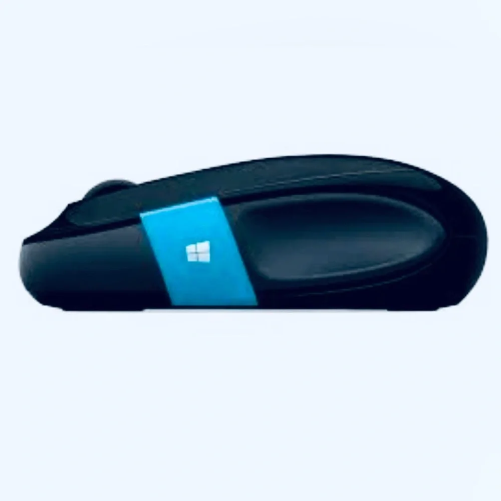 Microsoft Ergonomic Mouse - Black and Blue Accent